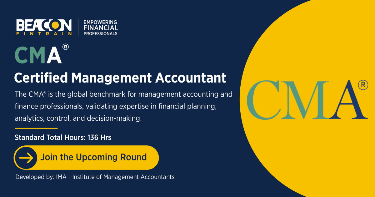Certified Management Accountant (CMA) — Beacon FinTrain